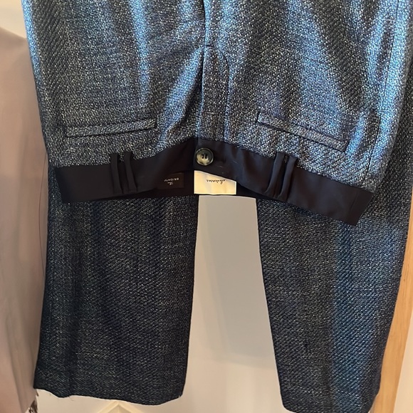 Perfect fall dressy pants/ great condition/ navy & blue - Picture 6 of 7